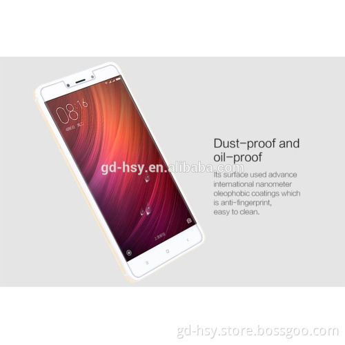Free Sample Premium Real Tempered Glass for Xiaomi Redmi Note 4 Anti-fingerprint Asahi Glass for Xiaomi Redmi Note 4